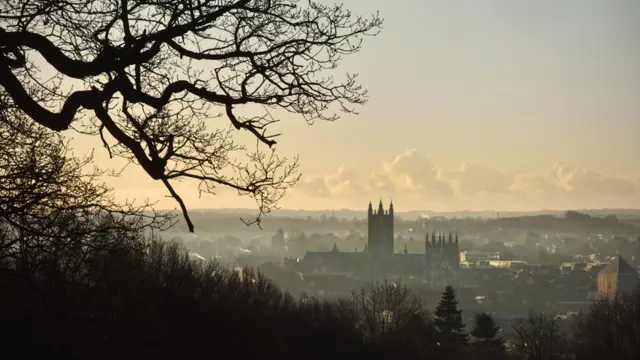 Силуэт Кентерберийского собора