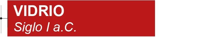 Vidrio siglo I a.C.