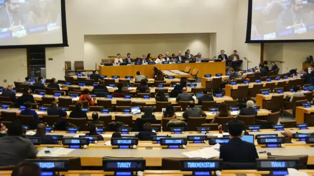 зал заседаний в штаб-квартире ООН