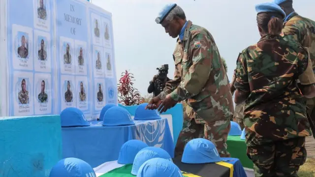 похорон танзанійських миротворців