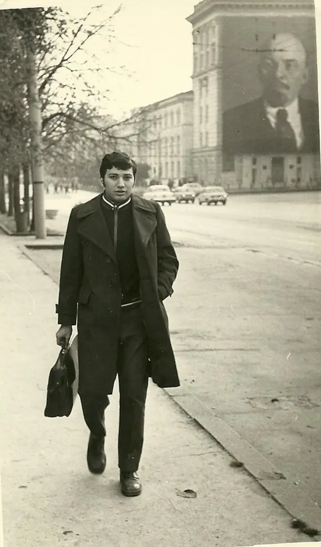 Эвик Либерман в Кишиневе, 1975 г