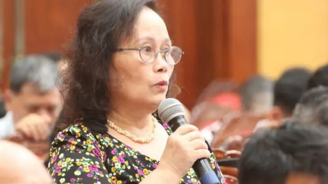 Bà Nguyễn Thị Xuân Thắng, cử tri từ Quận Hoàn Kiếm