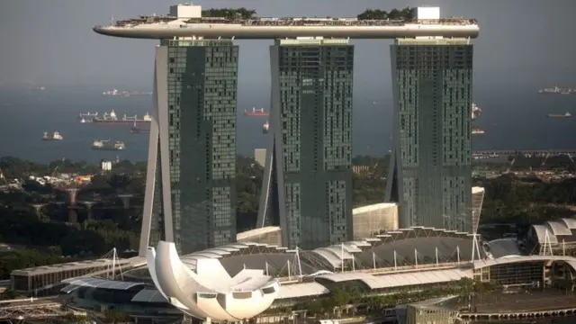 सिंगापुर का मरीना बे होटल