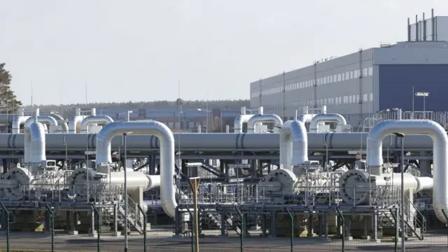 Газовый комбинат в Германии