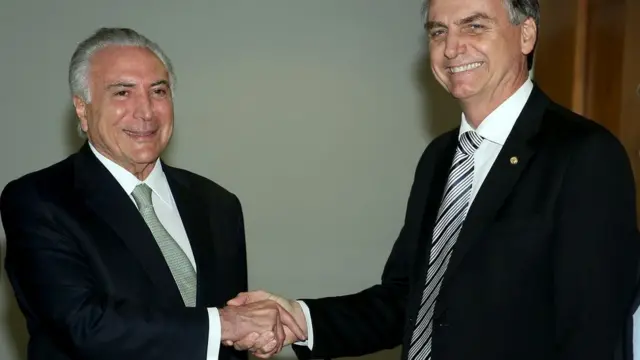 Temer e Bolsonaro