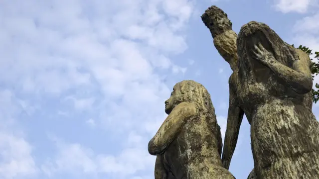 Detalle de escultura