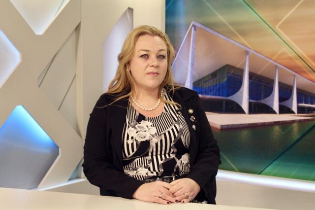 A secretária Nacional de Políticas para Mulheres, do Ministério dos Direitos Humanos, Andreza Colatto