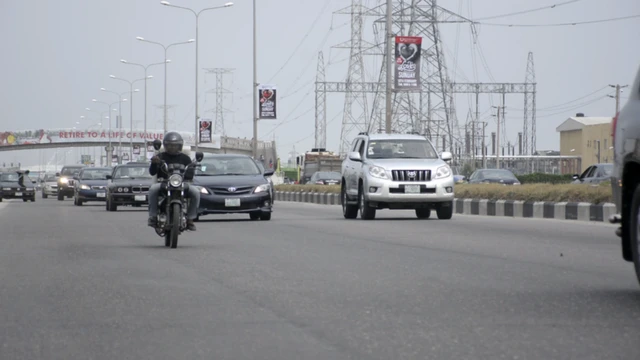 Motorists and okada rider for Lekki- Epe Expressway