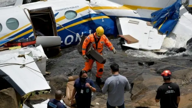 Avioneta en la que viajaba Marilia Mendonça