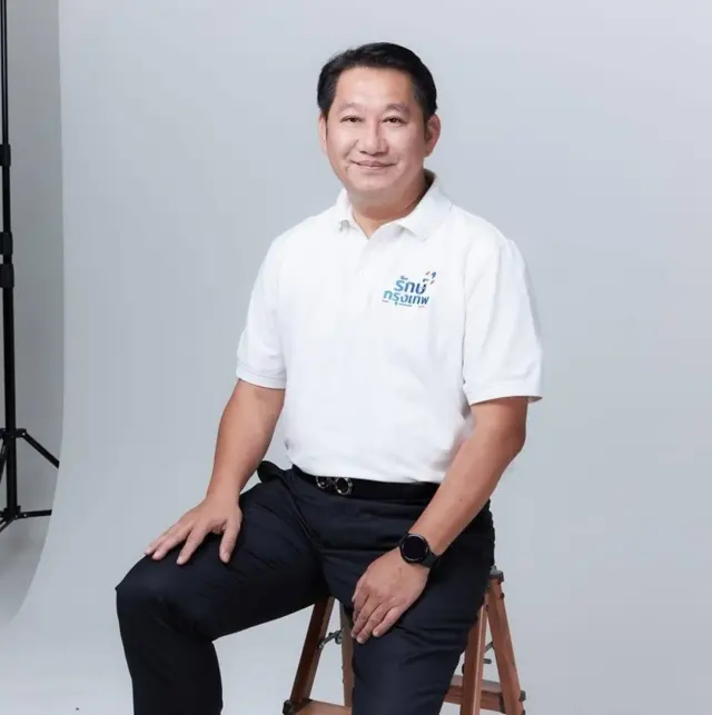 นายสุชัย พงษ์เพียรชอบ หรือ "ต่าย" ผู้กว้างขวางในพื้นที่คลองเตย