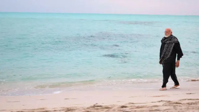 లక్షద్వీప్‌తో ప్రధాని మోదీ