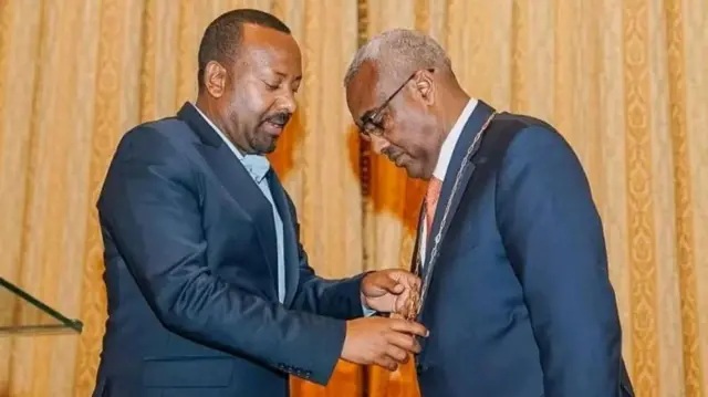 ቀዳማይ ሚንስትር ኣብይ ኣሕመድ/ኣቶ ደመቀ መኮነን