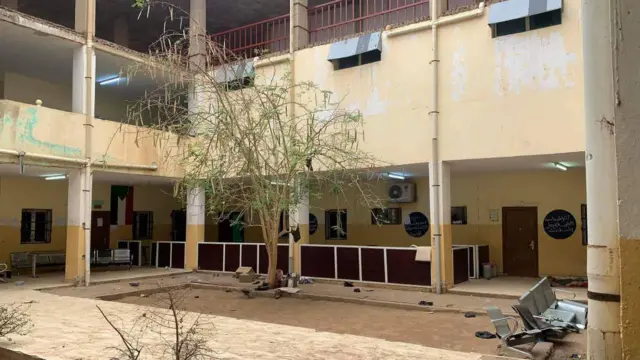 Hôpital d'El-Fasher Sud suite à l'attaque des forces du RSF