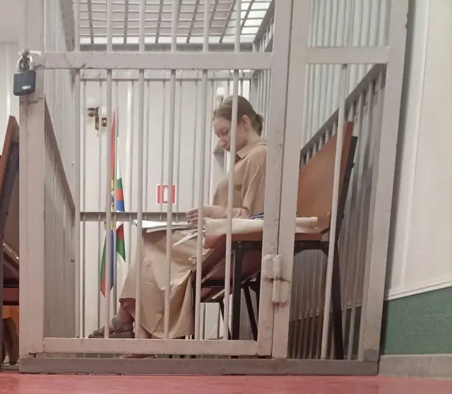 Полина Евтушенко в суде