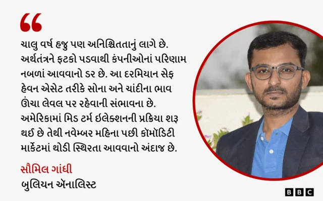 બીબીસી ગુજરાતી ભારત સોનું ગોલ્ડ ઇન્વેસ્ટમેન્ટ ઈરાન વોર રોકાણ શૅરબજાર