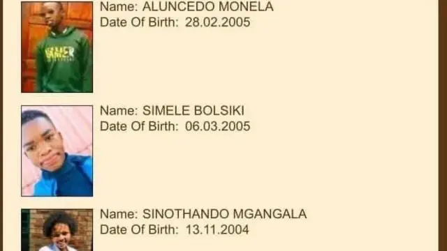 Names, faces of all victims of scenery park tragedy