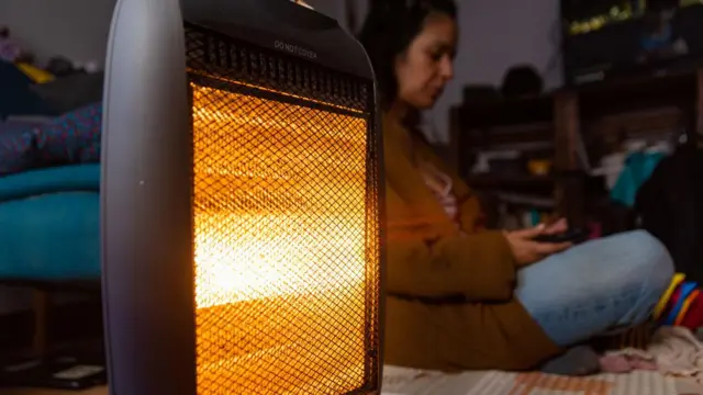 Ilustrasi pemanas rumah