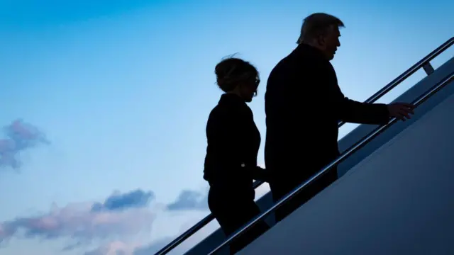 دونالد ترامپ و ملانیا ترامپ