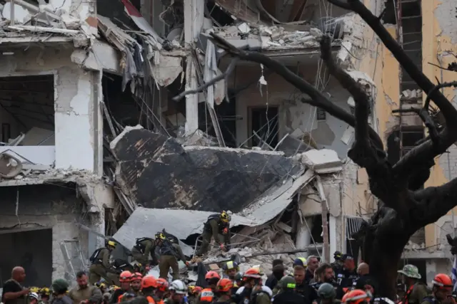 Зруйнований будинок у Тель-Авіві