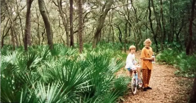 Sarah Ott'un çocukluk fotoğrafı