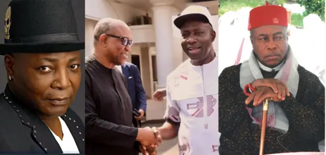 Charly Boy, Peter Obi,Charles Soludo, Uwazuruike