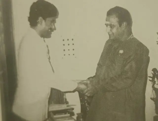 ચંદ્રબાબૂ નાયડૂ અને એનટી રામારાવની જૂની તસવીર