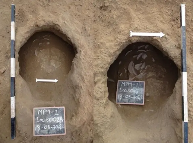 மோளப்பாளையத்தில் கண்டுபிடிக்கப்பட்ட தானிய சேகரிப்பு குழிகள்