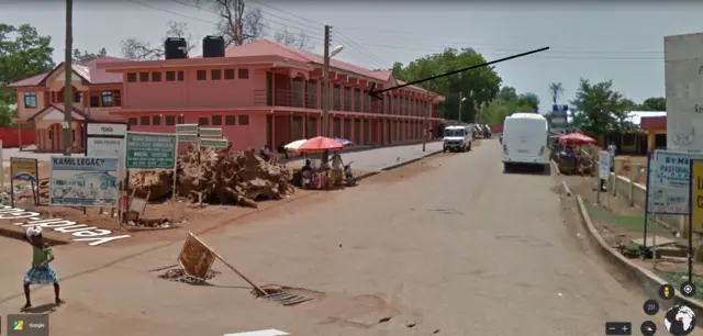 Image d'une rue de Yendi