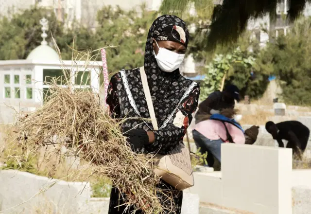 Cimetière musulman de Yoff.