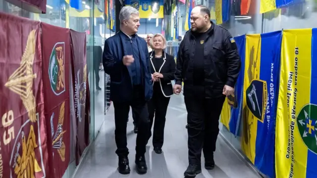 Петро Порошенко, Ірина Геращенко, Руслан Стефанчук