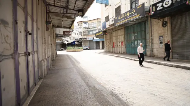 اعتصاب در کرانه باختری اشغالی