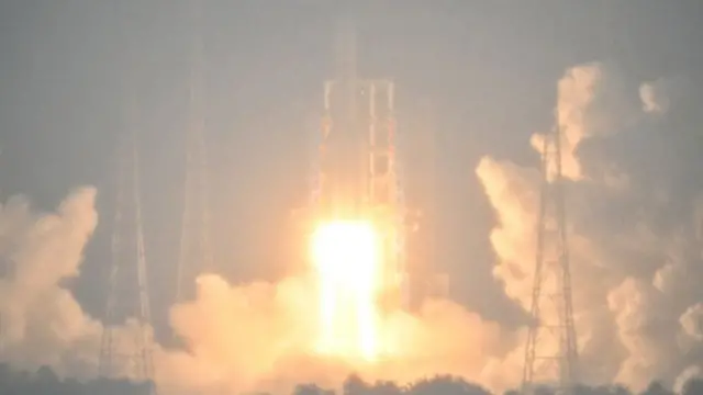 Iki kigendajuru carungitswe mu kirere kivuye ku kigo ca Wenchang Space Launch Center mu ntara ya Hainan iri mu bumanuko bw'Ubushinwa