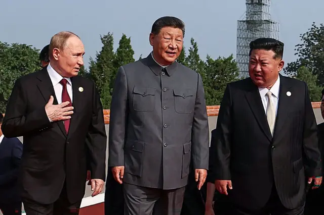 Путин, Сі і Ким