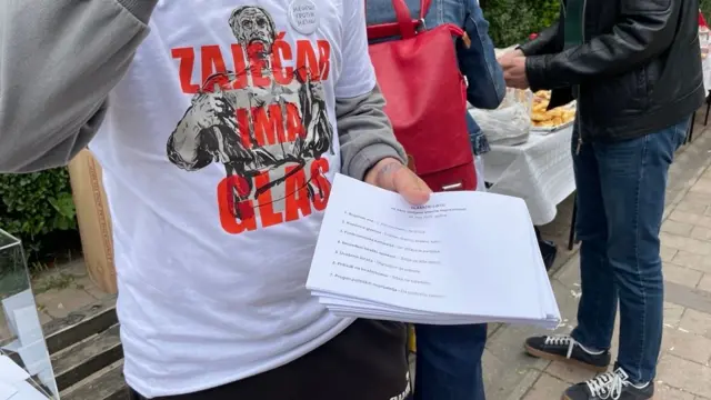 студенти, студентски протест, Зајечар, локални избори