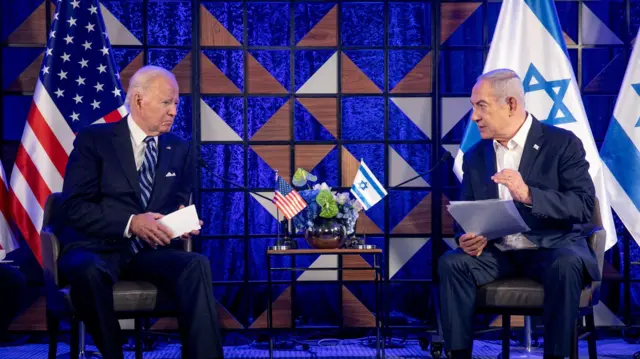 مارست الولايات المتحدة ضغوطاً على إسرائيل حتى لا تتخذ أي إجراء قد يؤدي إلى نشوب صراع أكبر