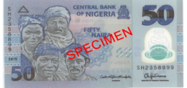 Fifty naira note