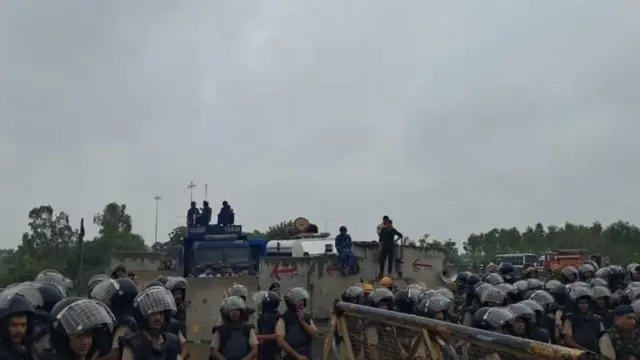 டெல்லி சிஜேபி போராட்டம், விவசாயிகள் குற்றச்சாட்டு