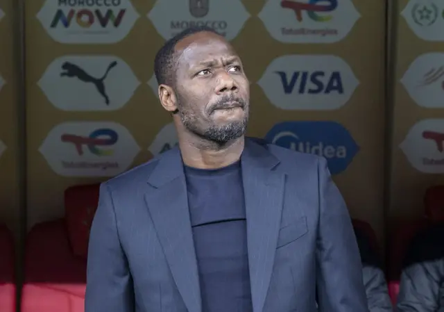 Le sélectionneur du Sénégal, Pape Thiaw, lors de la finale de la Coupe d'Afrique des Nations (CAN) de football opposant le Sénégal au Maroc au stade Prince Moulay Abdellah de Rabat le 18 janvier 2026.