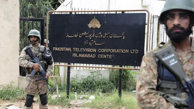 पाकिस्तान टीवी के इस्लामाबाद केंद्र की सांकेतिक तस्वीर 