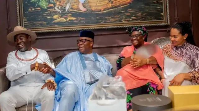 Godswill Akpabio na Natasha gbakọrọ ebe ha na ndị mmadụ na-enwe obi anụrị