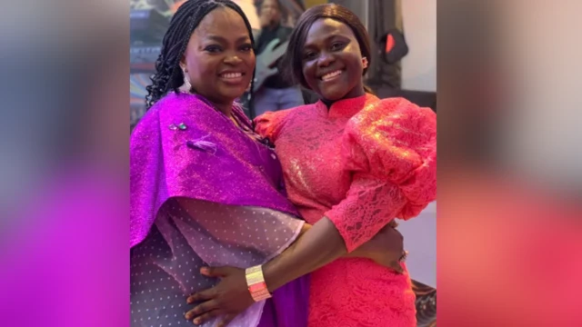 Aduke Gold wit Funke Akindele