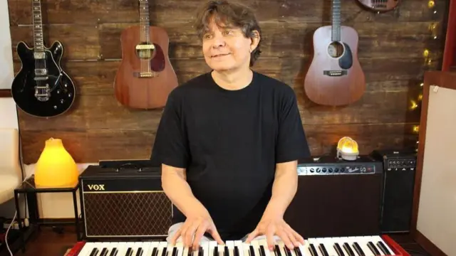 O cantor e compositor Lô Borges