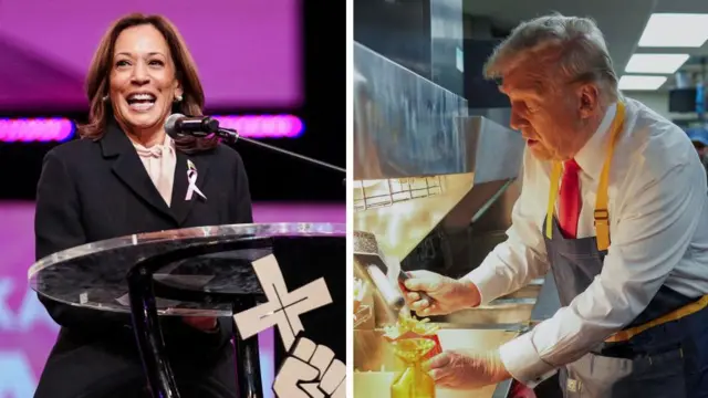 米大統領選2024】 トランプ、ハリス両候補、激戦州で相手を激しく攻撃