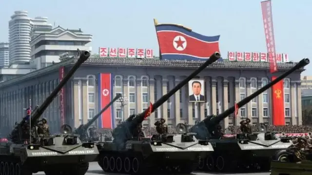 Majeshi ya Korea Kaskazini yana uwezo wa kufyatua risasi takribani 16,000 kwa saa.