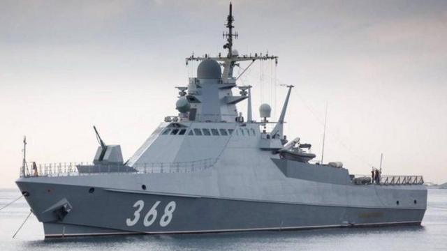 Sergei Kotov Ship: Video From Ukraine Authorities Claim To Sink Russian ...