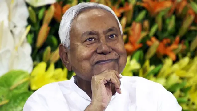 बिहार के मुख्यमंत्री नीतीश कुमार 