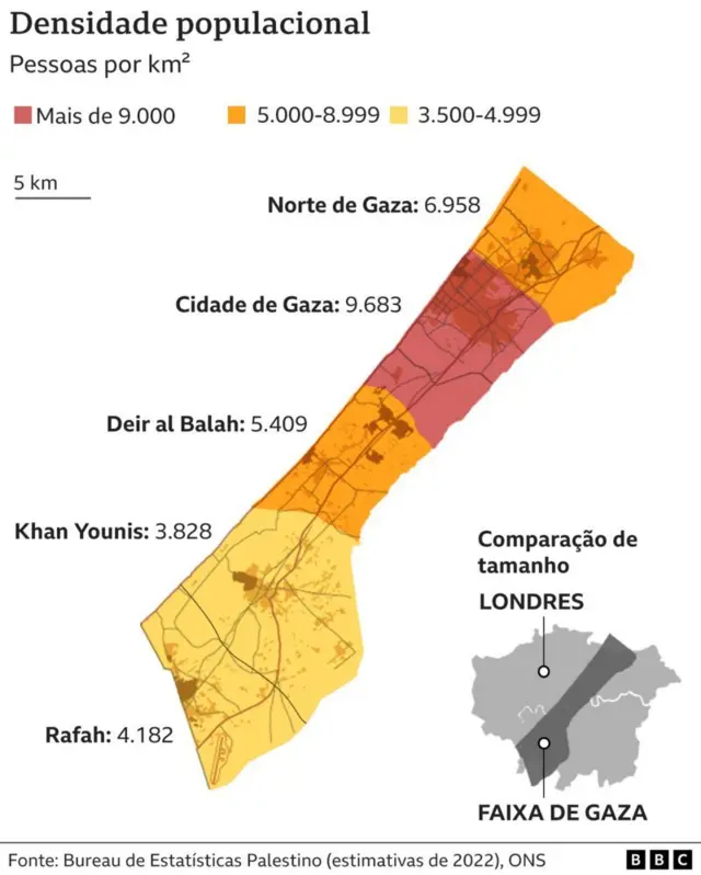 densidade populacional