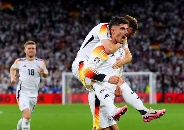 ألمانيا تقسو على اسكتلندا بخماسية في مباراة افتتاح كأس أوروبا - BBC News  عربي