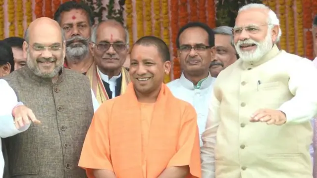 नरेंद्र मोदी और योगी आदित्यनाथ 