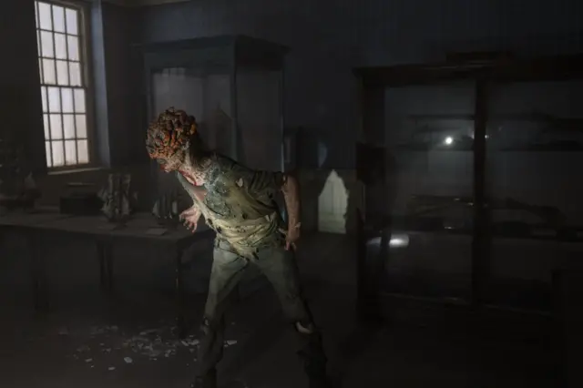 Um 'clicker' da série The Last of Us